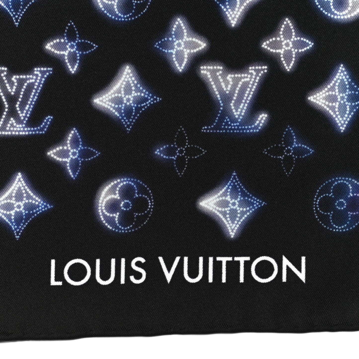 Monogram Flight Mode Bandana Blue