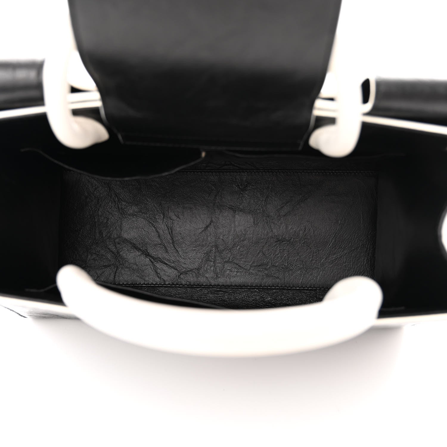 Christian Dior Crinkled Calfskin Medium Diorever Flap Black 5 of 15