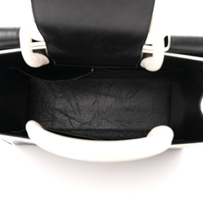 Christian Dior Crinkled Calfskin Medium Diorever Flap Black 5 of 15