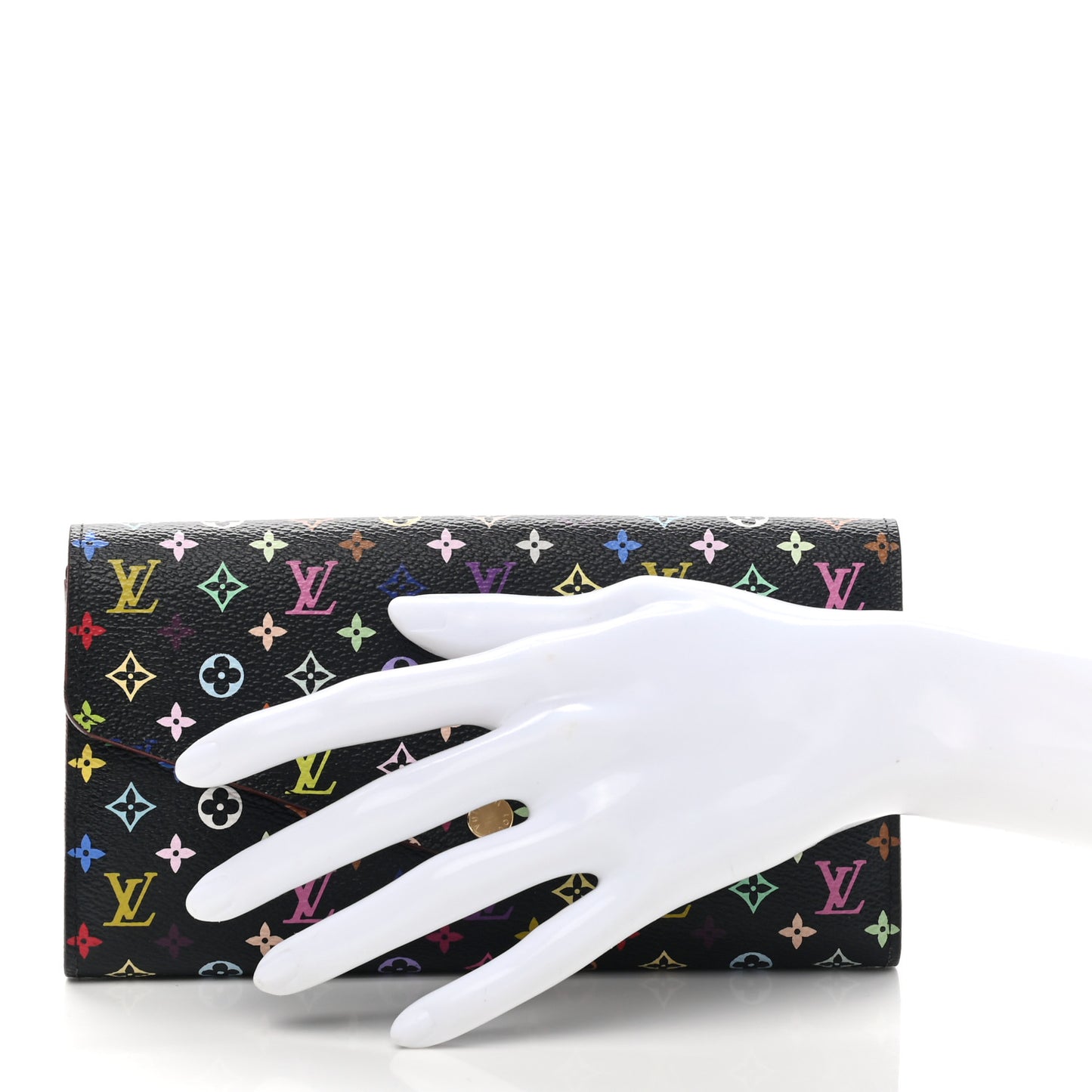 Monogram Multicolor Sarah Wallet NM Black Grenade