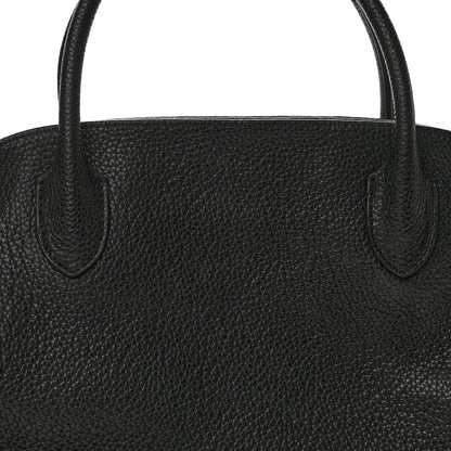 The Row Grained Calfskin Agnes 12 Black 7 of 11