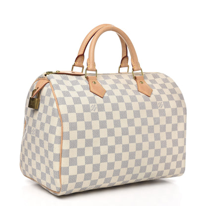 Louis Vuitton Damier Azur Speedy 30 3 of 12