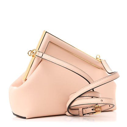 Fendi Shiny Nappa Small Fendi First Light Rose 3 of 10