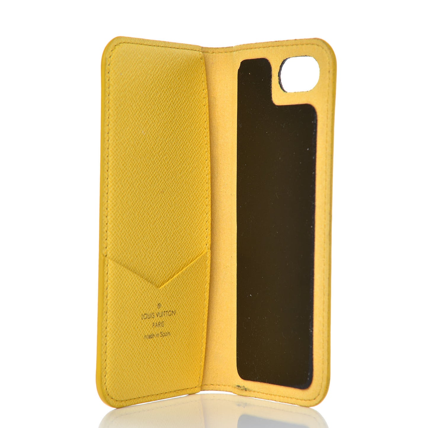 Monogram iPhone 7/8 Folio Case Yellow