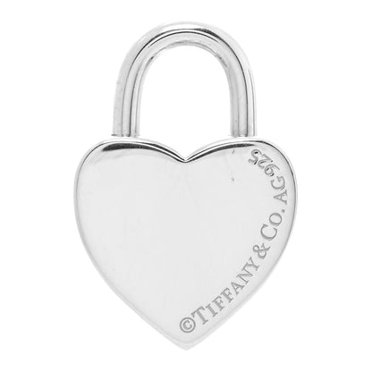 Tiffany Sterling Silver Return to Tiffany Heart Lock Pendant 3 of 3