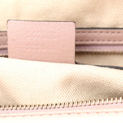 Gucci Monogram Vintage Web Medium Boston New Sand Lilas 7 of 10