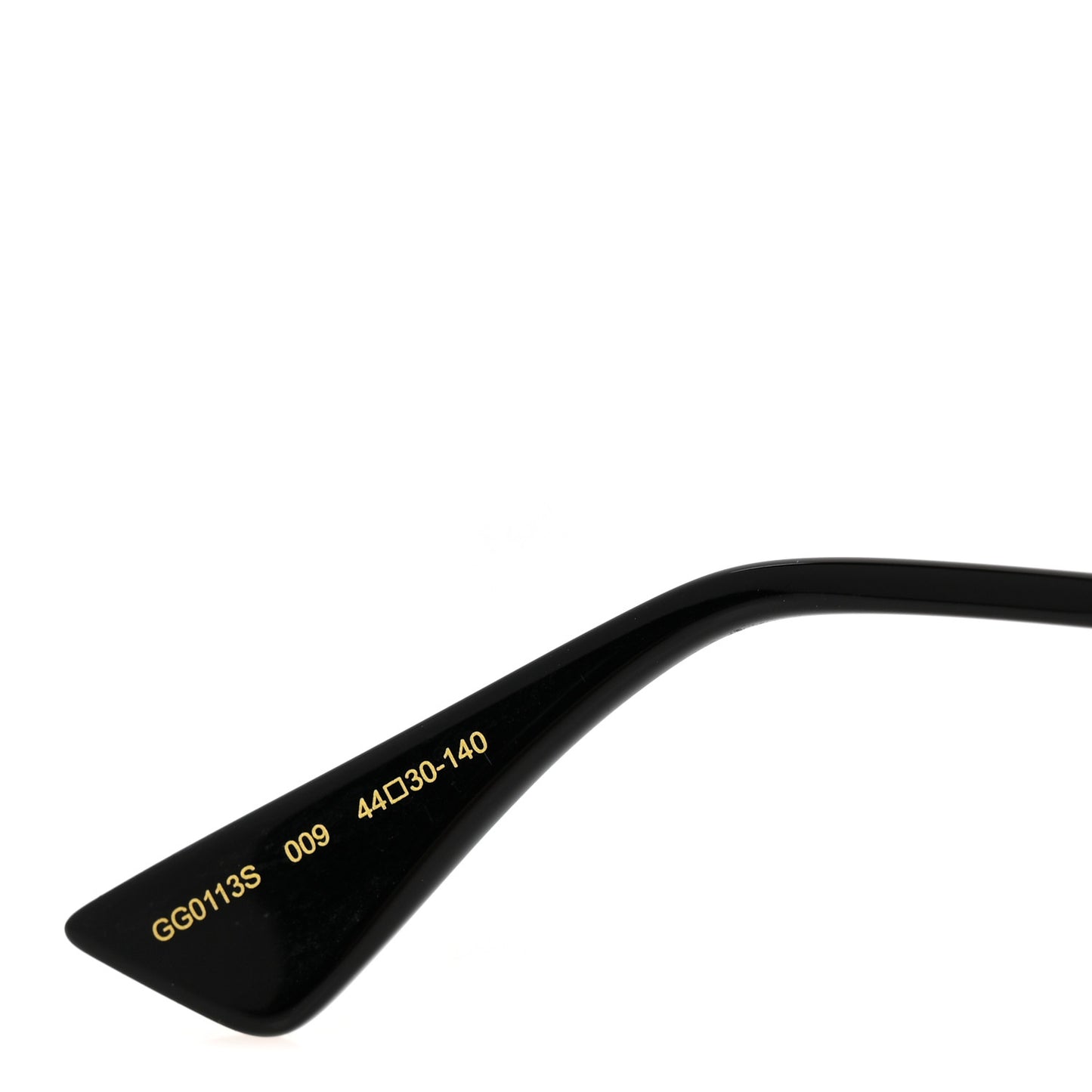 Metal Acetate Striped Soave Amore Round Frame Sunglasses GG0113S  Gold Pink