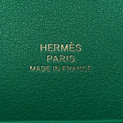 Hermes Swift Kelly Pochette Clutch Vert Vertigo 20 of 28
