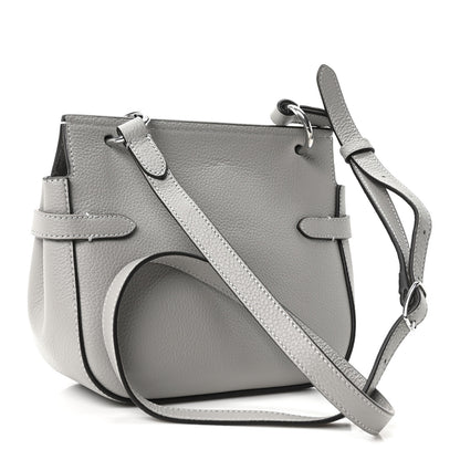 Mulberry Small Classic Grain Calfskin Small Amberley Satchel Pale Grey 2 of 9