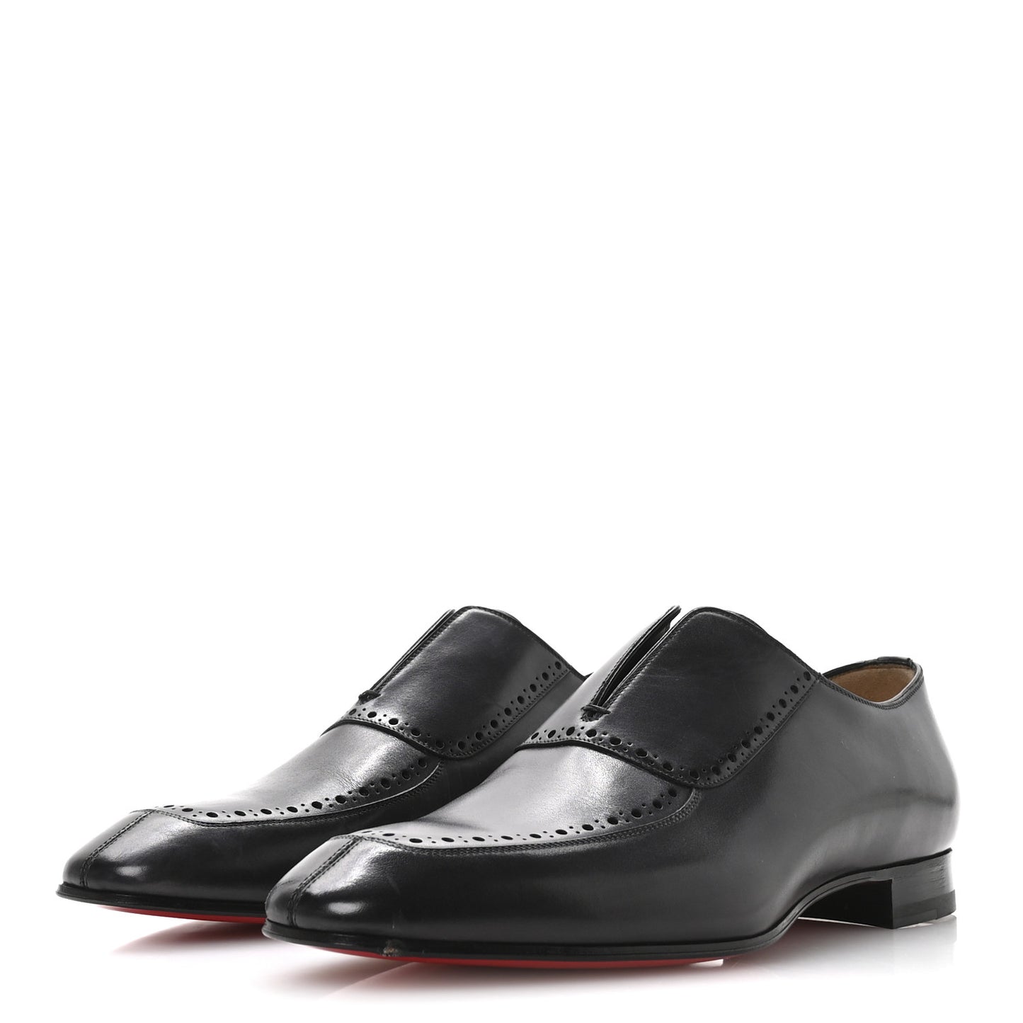 Calfskin Mens Lafitte On Flat Loafers 42 Black