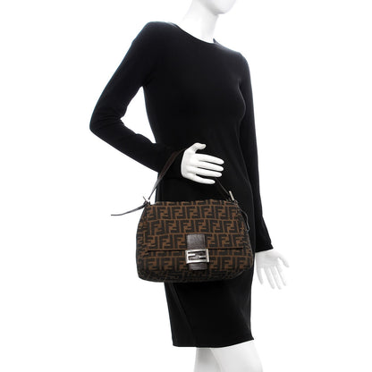 Fendi Zucca Mama Baguette Tobacco 2 of 10