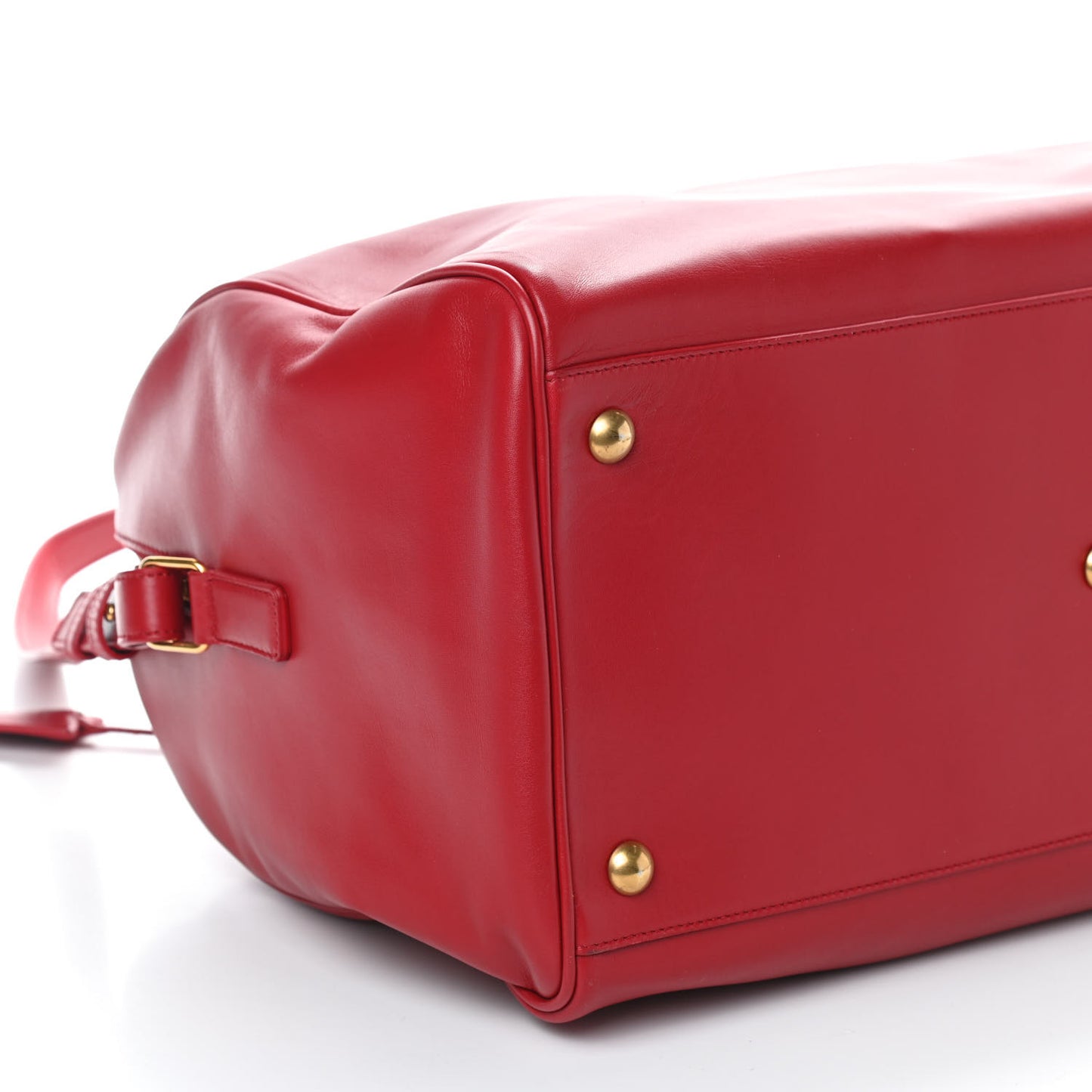 Calfskin Classic Duffle 12 Bag Red
