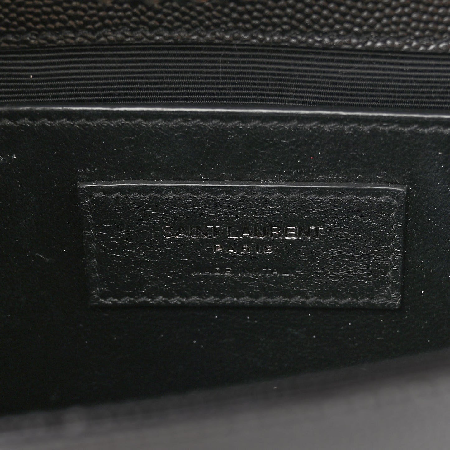 Grain De Poudre Small Monogram Kate Satchel Black