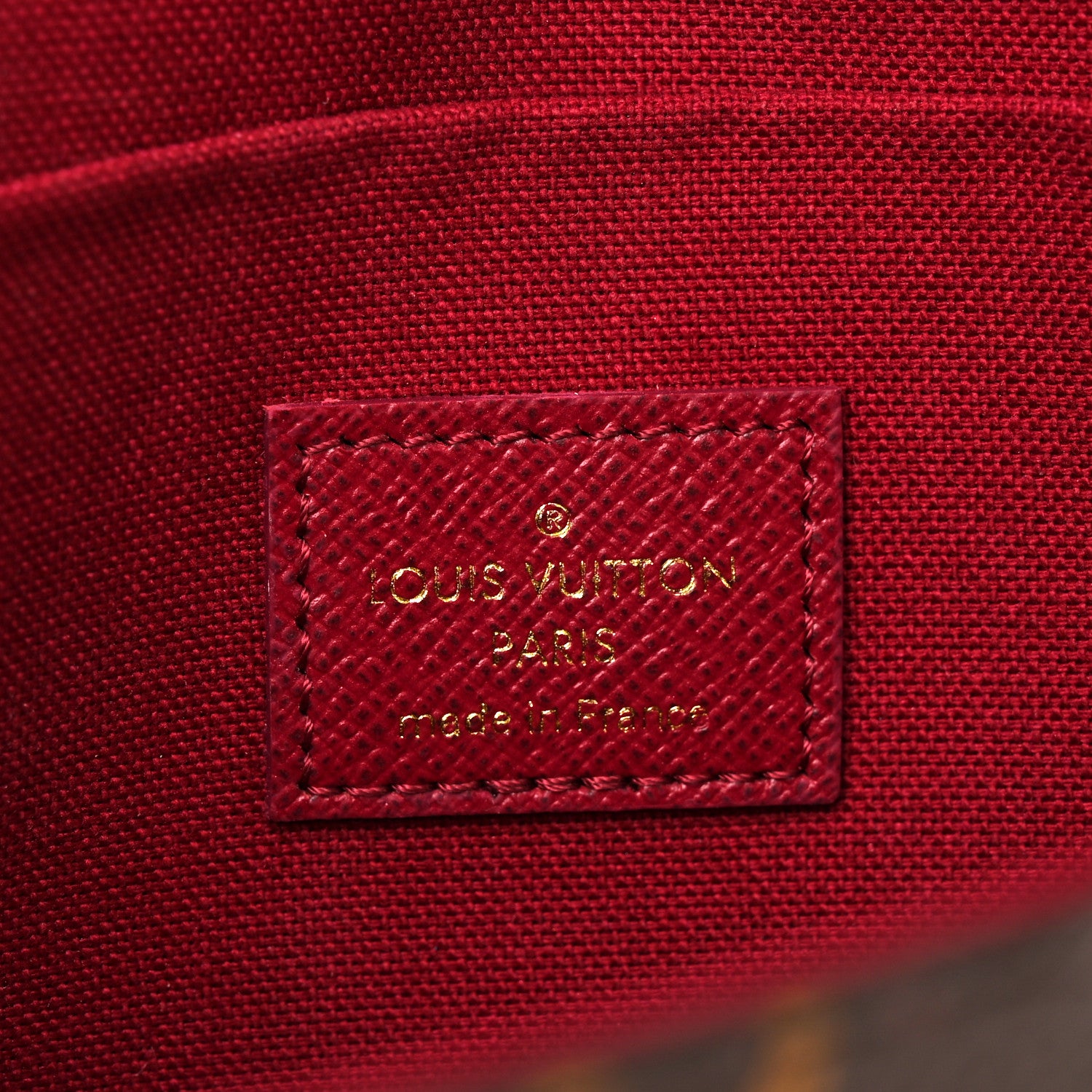 Louis Vuitton Monogram Pochette Felicie Chain Wallet Fuchsia 6 of 16