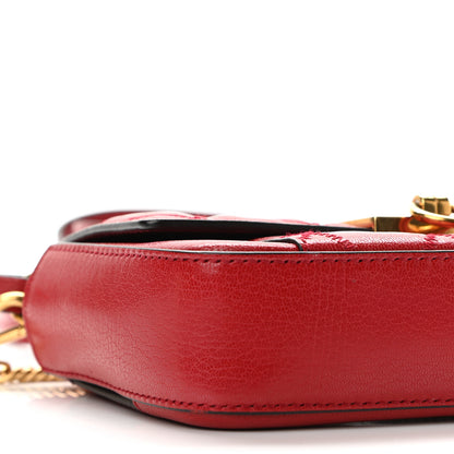 Givenchy Goatskin Quilted GV3 Mini Pocket Convertible Bag Vermillon 8 of 10