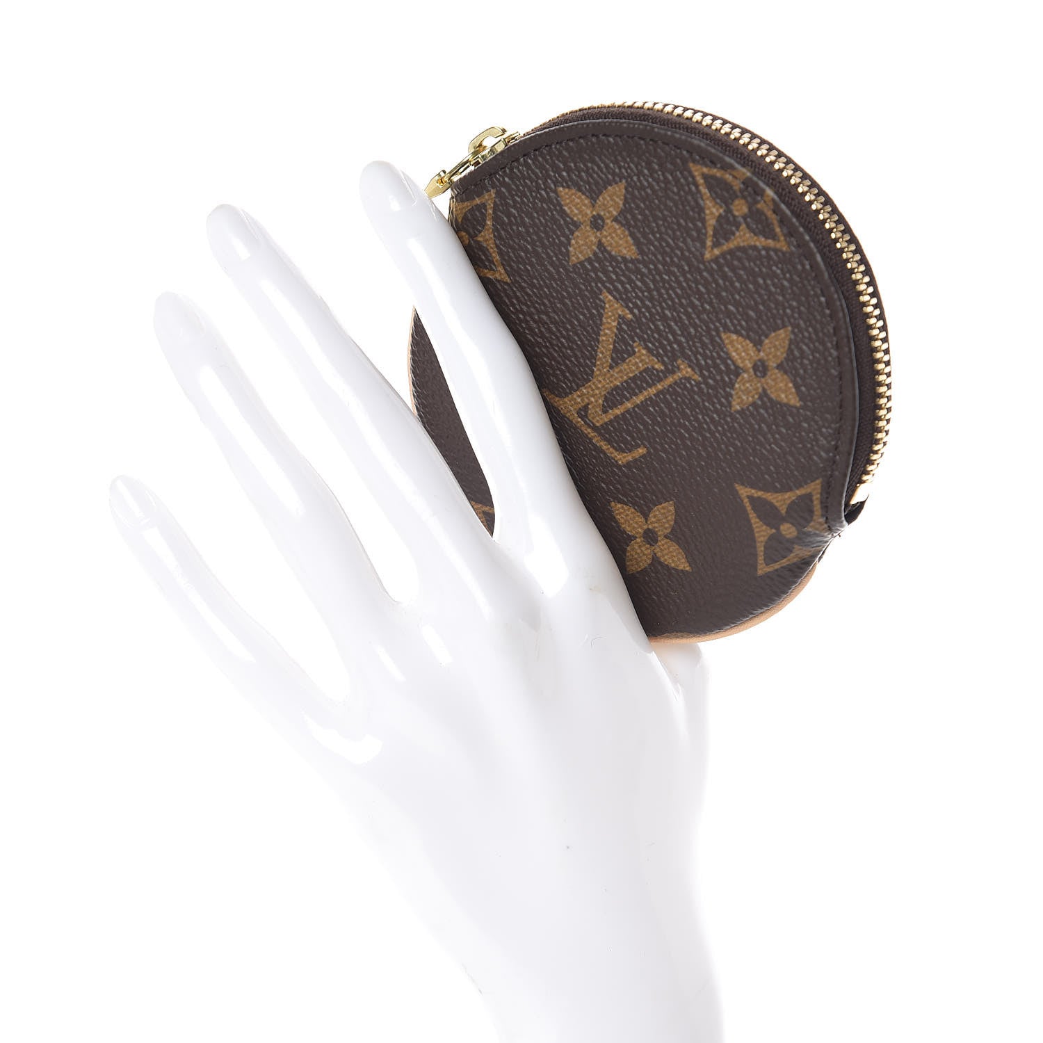 Louis Vuitton Monogram Round Coin Purse 2 of 6