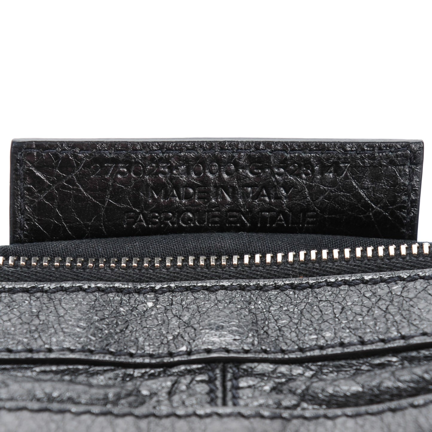Agneau Arena Classic Hardware Large Clip Black