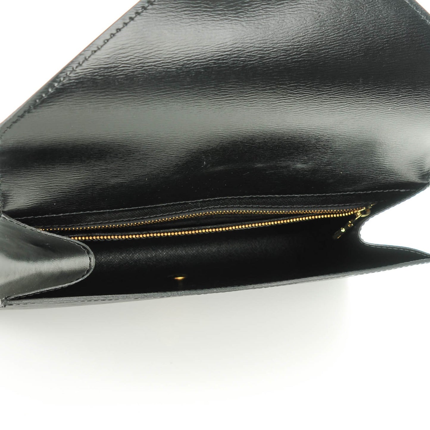 Epi Art Deco Clutch Black