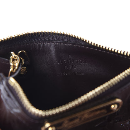 Louis Vuitton Vernis Key Pouch Amarante 6 of 7