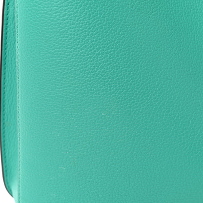 MCM Grained Calfskin Medium Milla Hobo Oasis Green 16 of 17