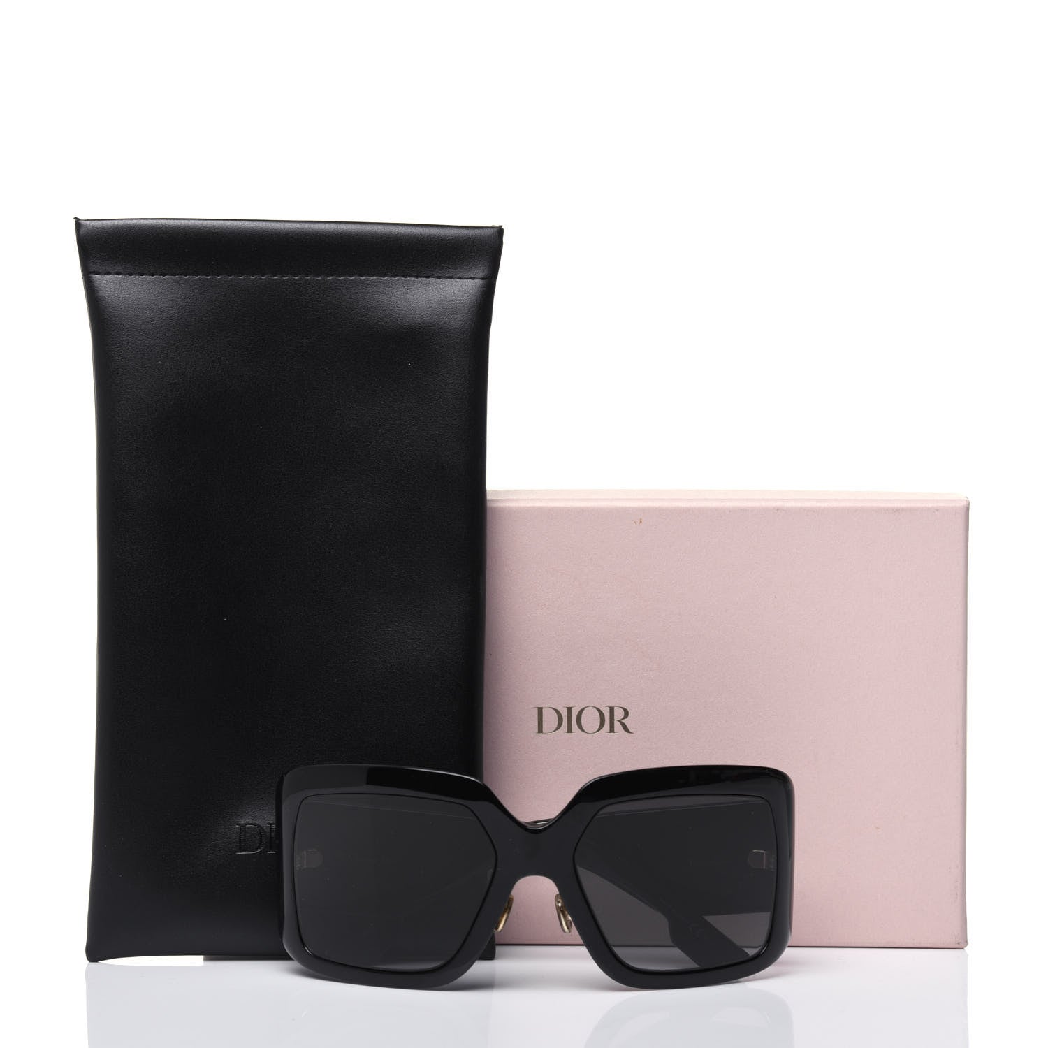 Christian Dior Acetate DiorSo Light 2 Shield Sunglasses Black 9 of 9
