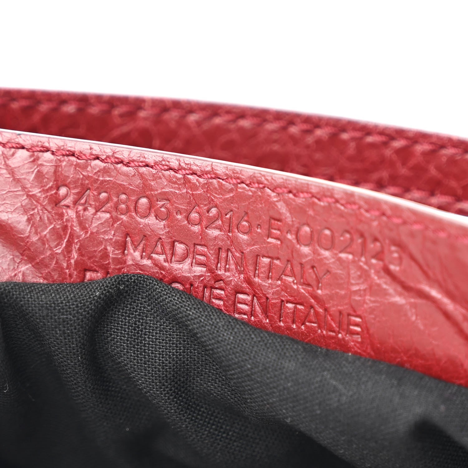 Balenciaga Chevre Classic Hardware Hip Rouge Cerise 7 of 12