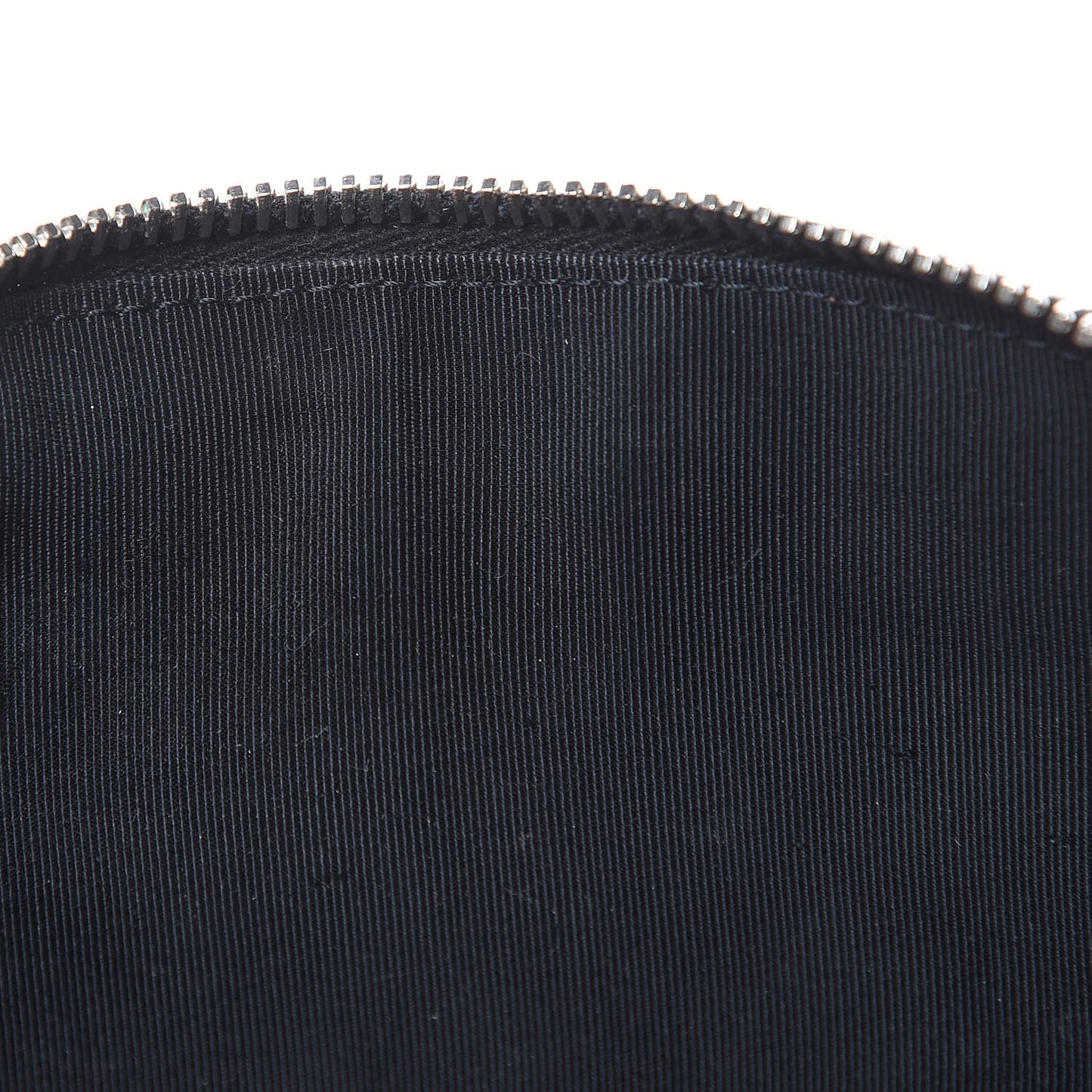 Caviar Quilted Cosmetic Case Black