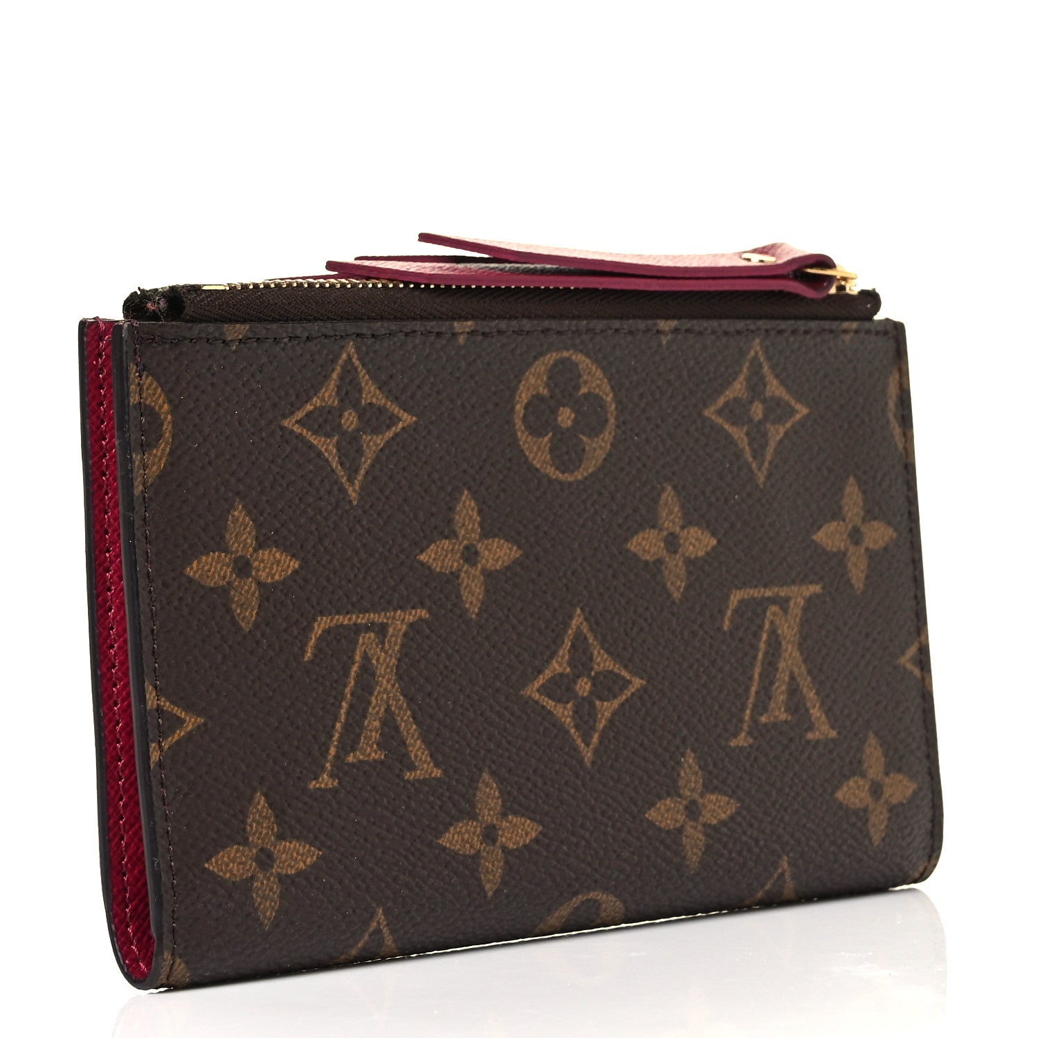 Louis Vuitton Monogram Adele Compact Wallet Fuchsia 3 of 8