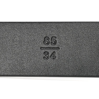 Chanel Calfskin CC Chain Vintage Allure Logo Belt 85 34 Black 6 of 7