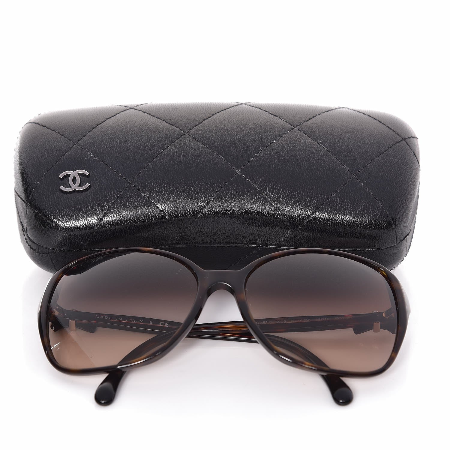 Chanel CC Bow Sunglasses 5205 Tortoise 9 of 9