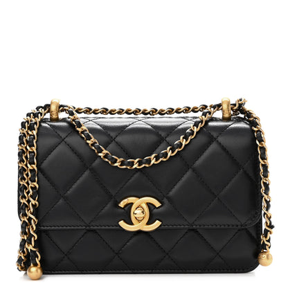 Chanel Calfskin Quilted Mini Perfect Fit Flap Black 1 of 12