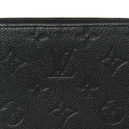 Louis Vuitton Empreinte Zippy Wallet Black 7 of 7