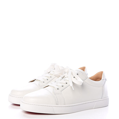 Christian Louboutin Calfskin Vieira Flat Sneakers 39 Latte 3 of 9