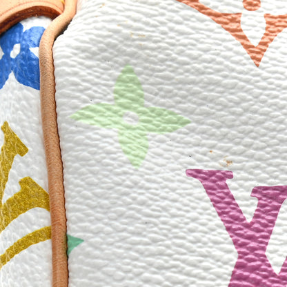 Louis Vuitton Monogram Multicolor Speedy 30 White 13 of 15