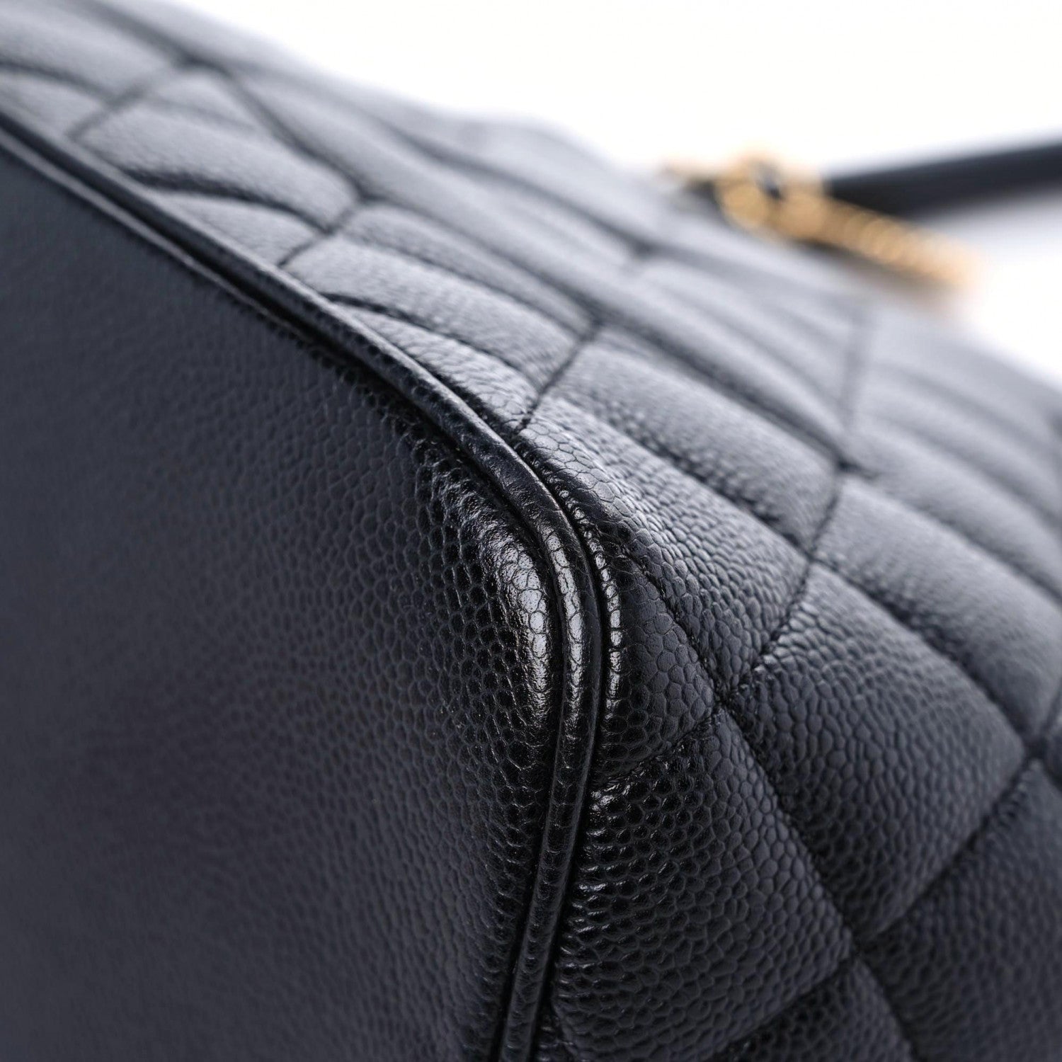 Chanel Caviar Quilted Medallion Tote Black 9 of 11