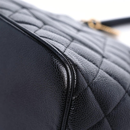 Chanel Caviar Quilted Medallion Tote Black 9 of 11