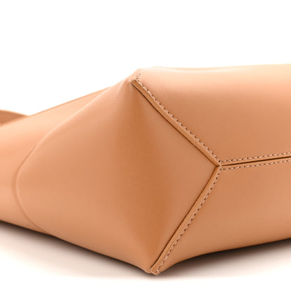 Loewe Shiny Calfskin Mini Puzzle Fold Tote Warm Desert 9 of 11