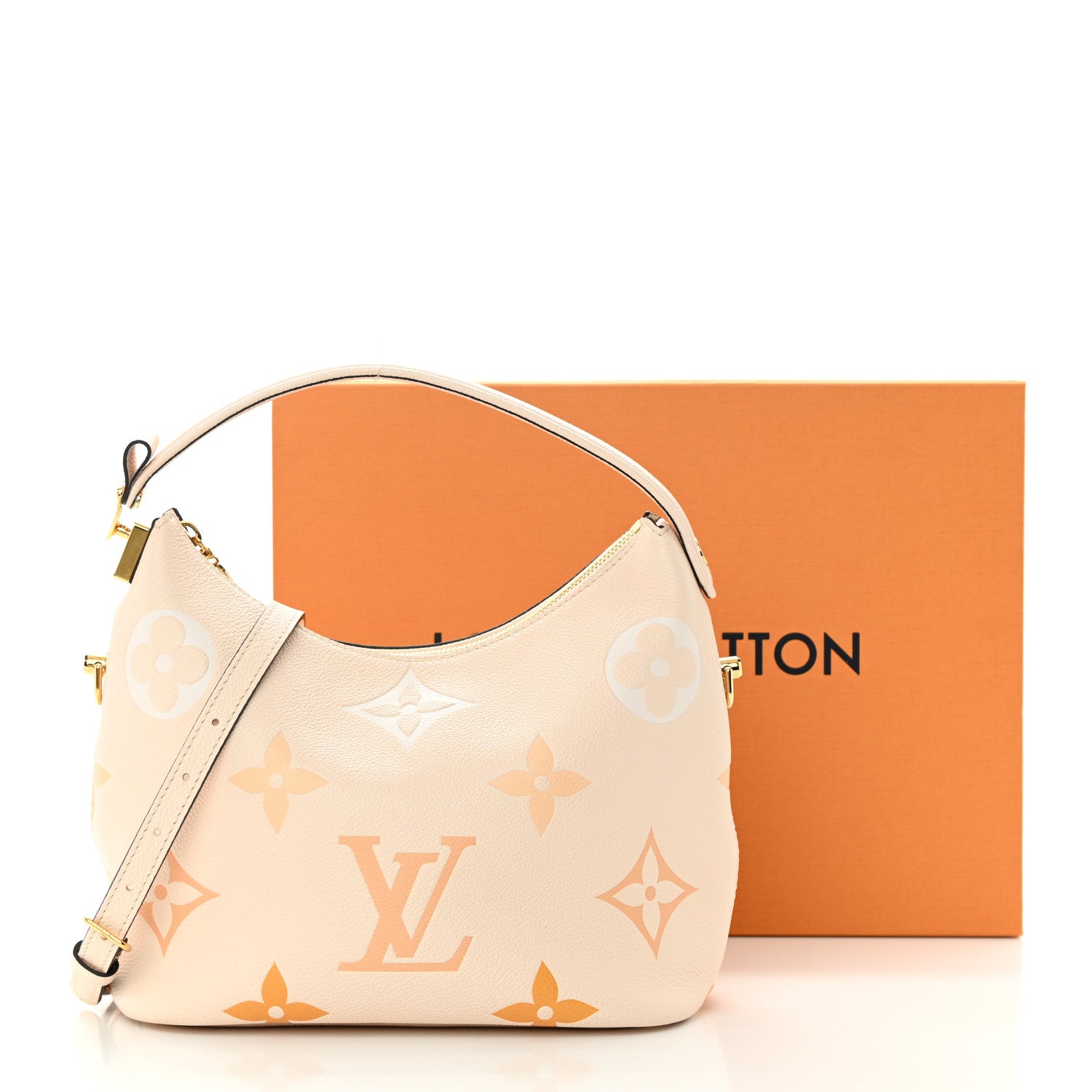 Louis Vuitton Empreinte Monogram Giant By The Pool Marshmallow Hobo Cream Saffron 14 of 14