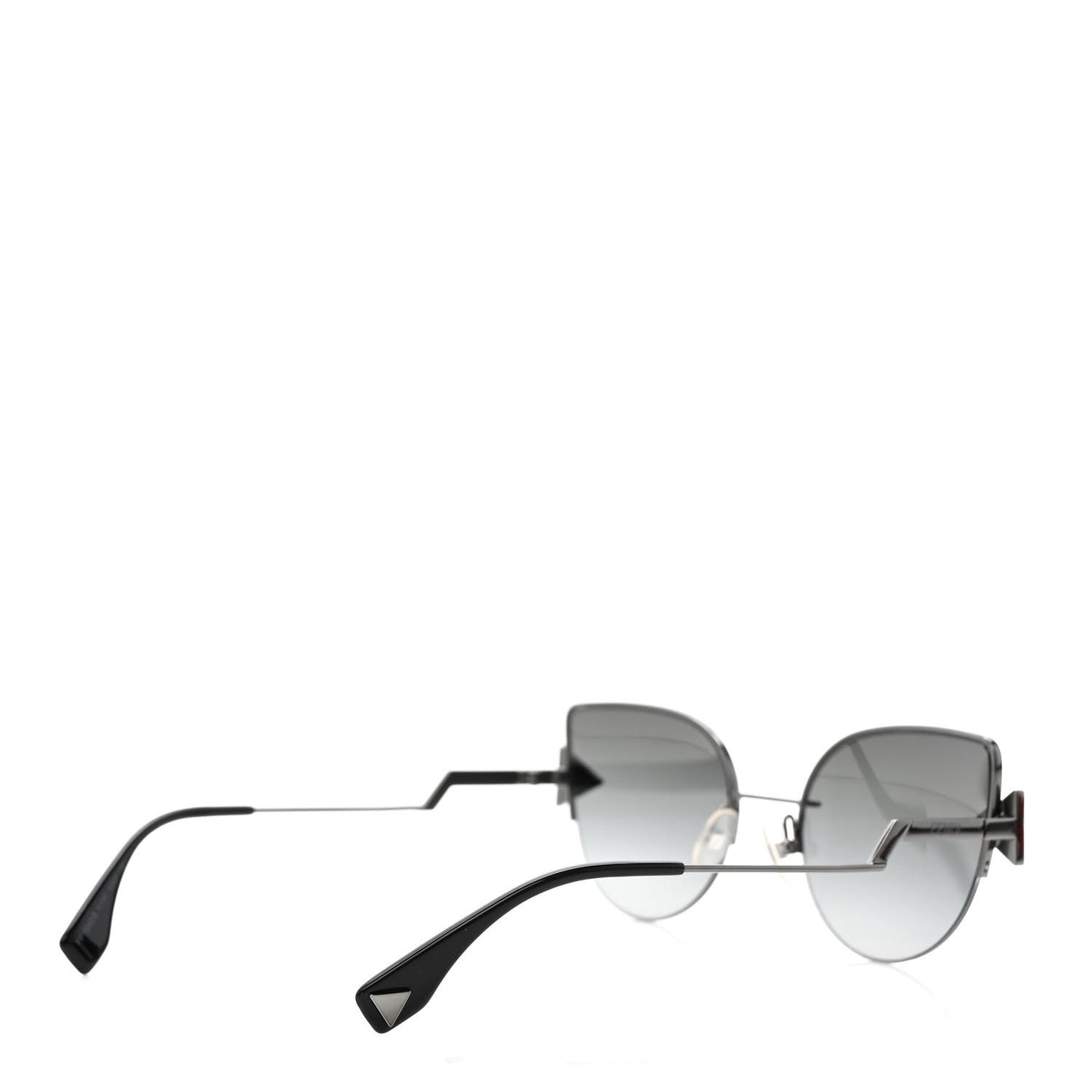 Metal Crystal Sunglasses FF 0242/S Silver