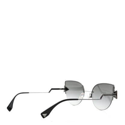 Fendi Metal Crystal Sunglasses FF 0242/S Silver 4 of 7