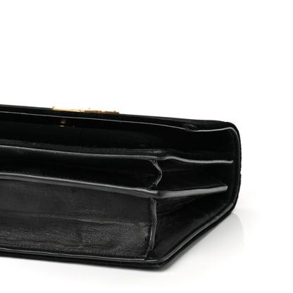 Saint Laurent Velvet Small Monogram Sunset Black 9 of 12