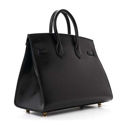 Hermes Box Birkin Sellier 25 Black 3 of 11
