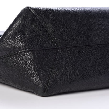 Gucci Pebbled Calfskin Large Tote Black 9 of 11