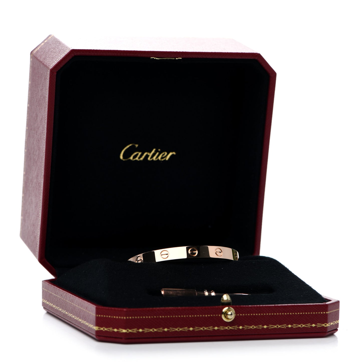 18K Pink Gold LOVE Bracelet 16