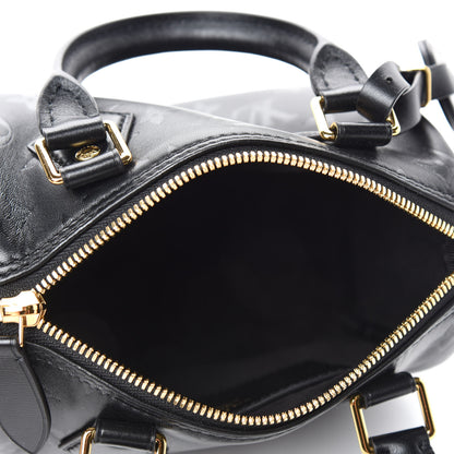 Louis Vuitton Monogram Ink Speedy BB Black 5 of 10