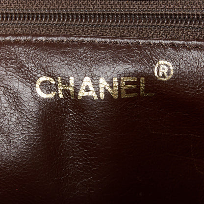Chanel Lambskin Quilted Camera Case Burgundy 6 of 12