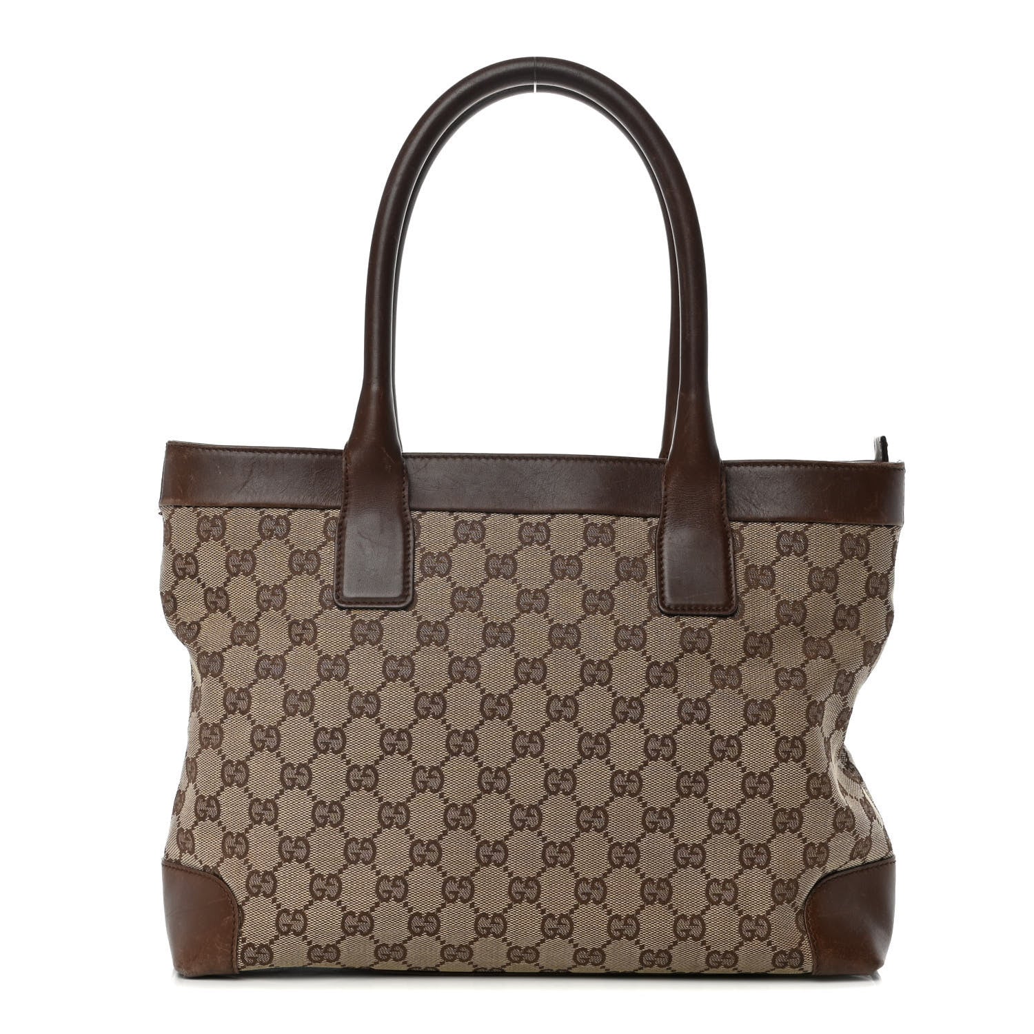 Gucci Monogram Tote Brown 1 of 19