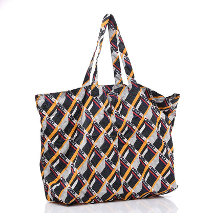 Fendi X FILA Calfskin Mania Tote Charm White Blueberry Multicolor 6 of 6