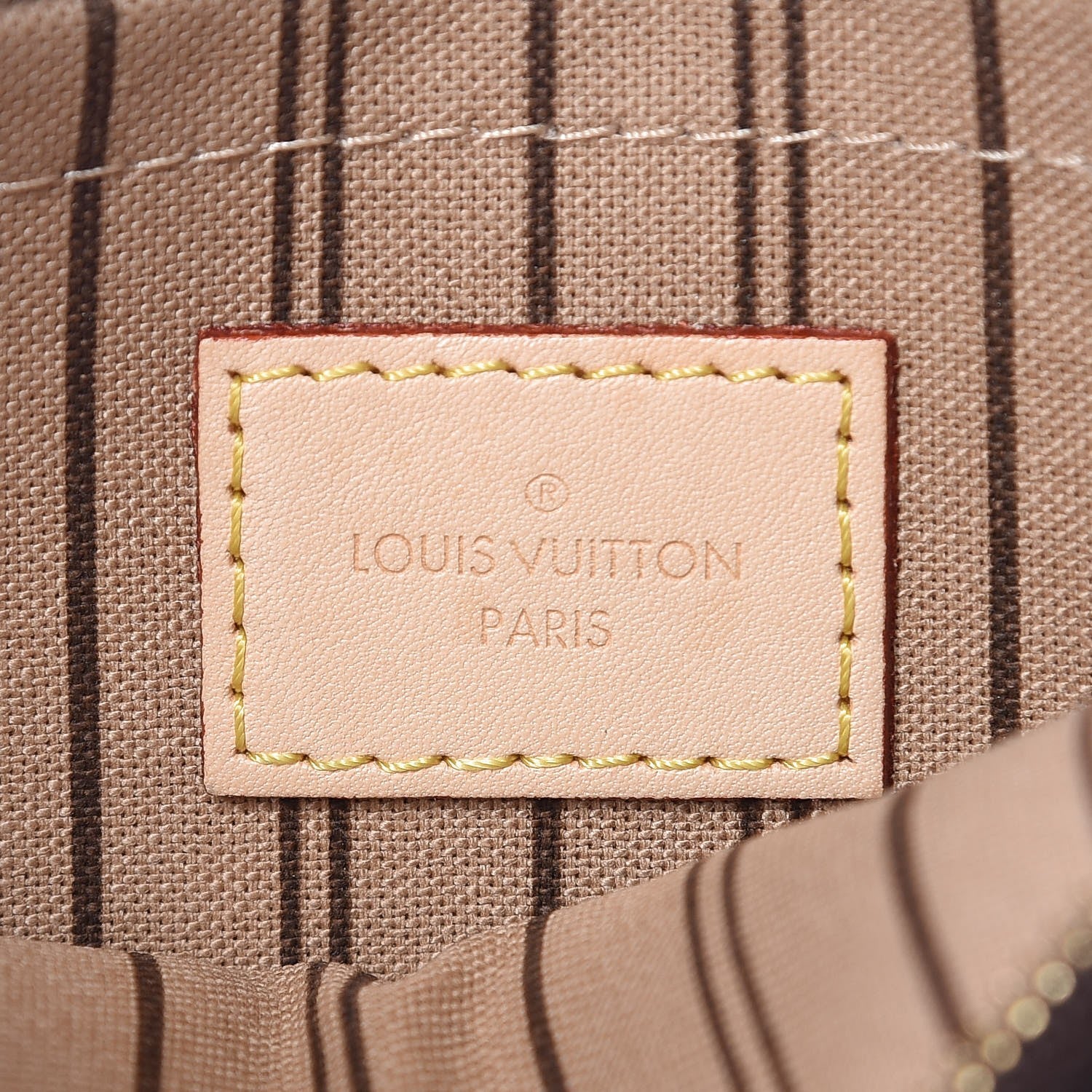 Louis Vuitton Monogram Neverfull MM GM Pochette 6 of 8