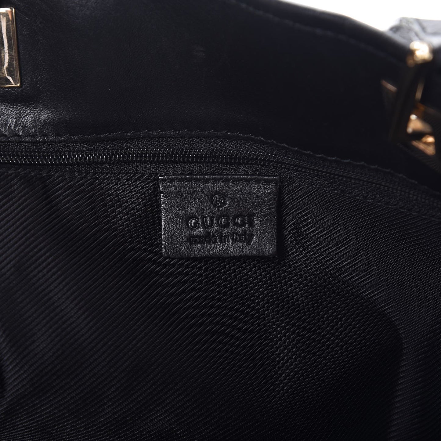 Monogram Canvas Medium Tote Black